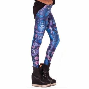 Blue Owl Leggings OS